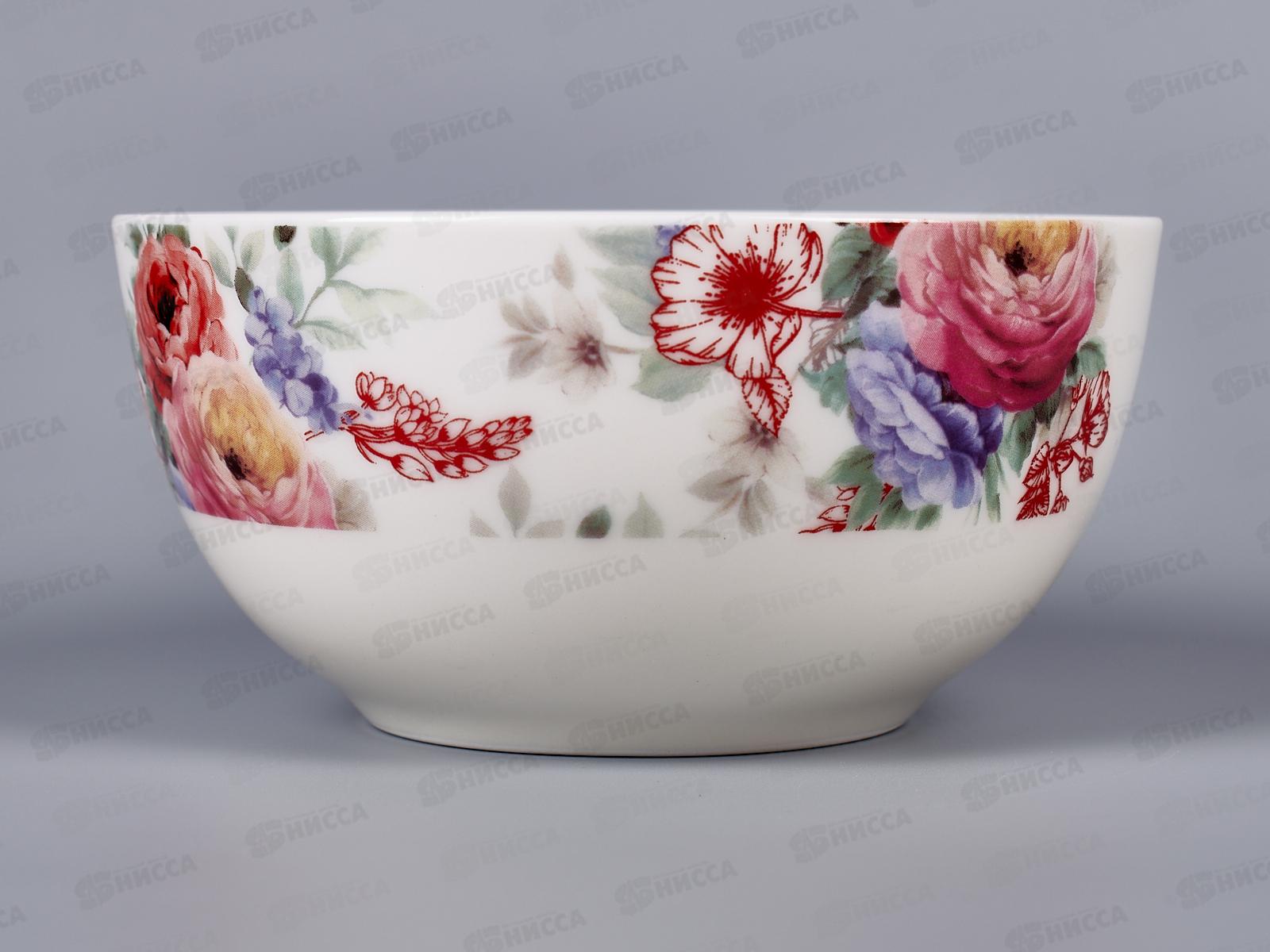 Салатник Цветы 14см 450мл MFK07938