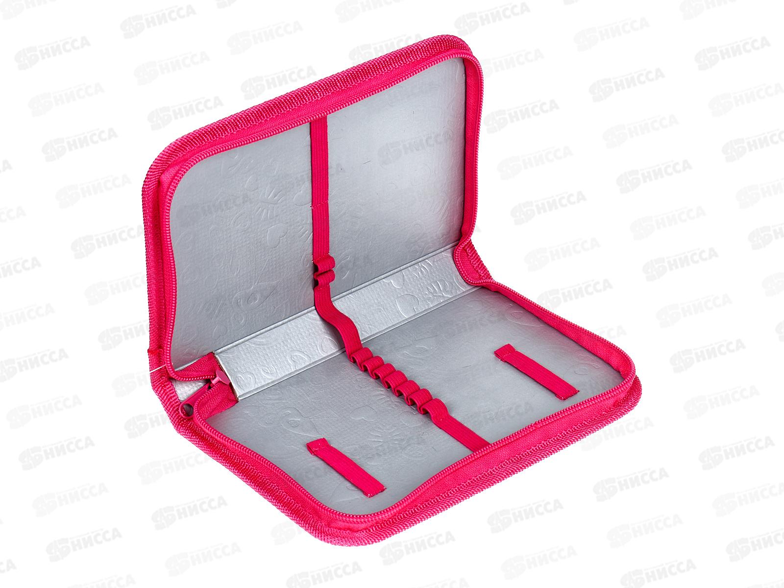 Пенал ПЧЕЛКА 1отд., Soft Girl power 130*200, ПО-401 *25