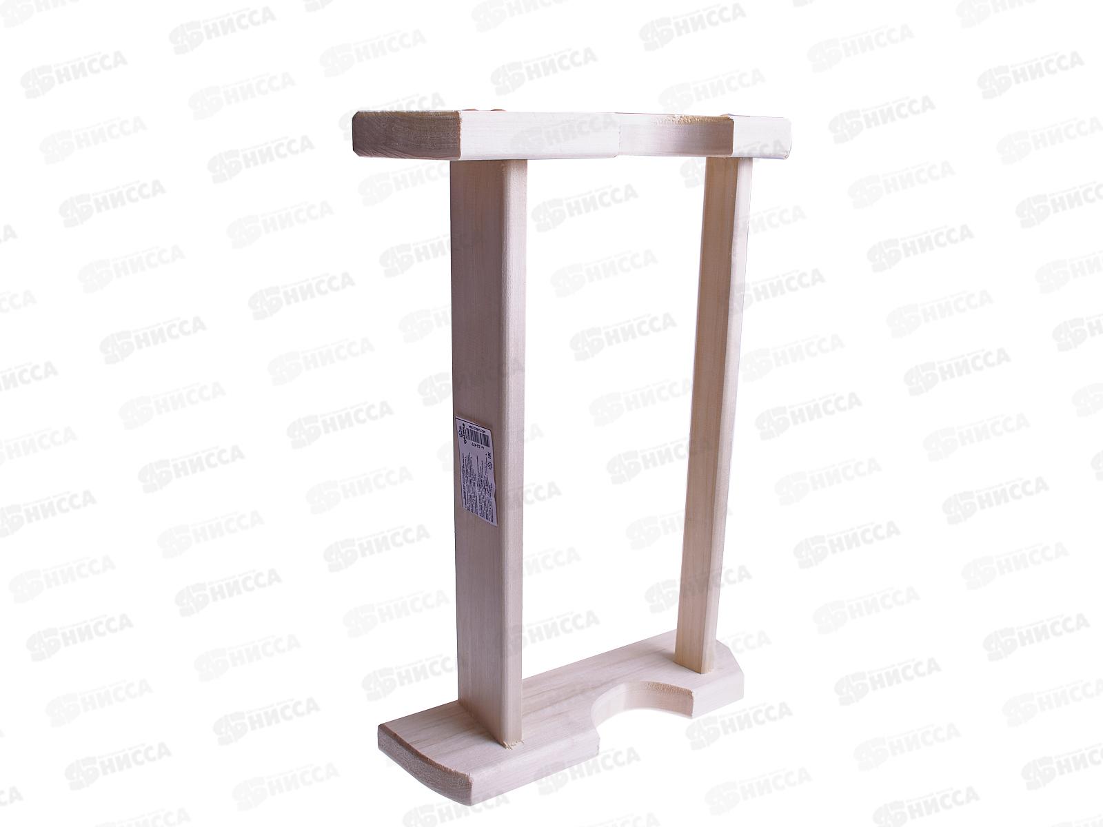 Полка для аксессуаров 44*29*9см, с вешалкой  Банная линия 12-477 *1