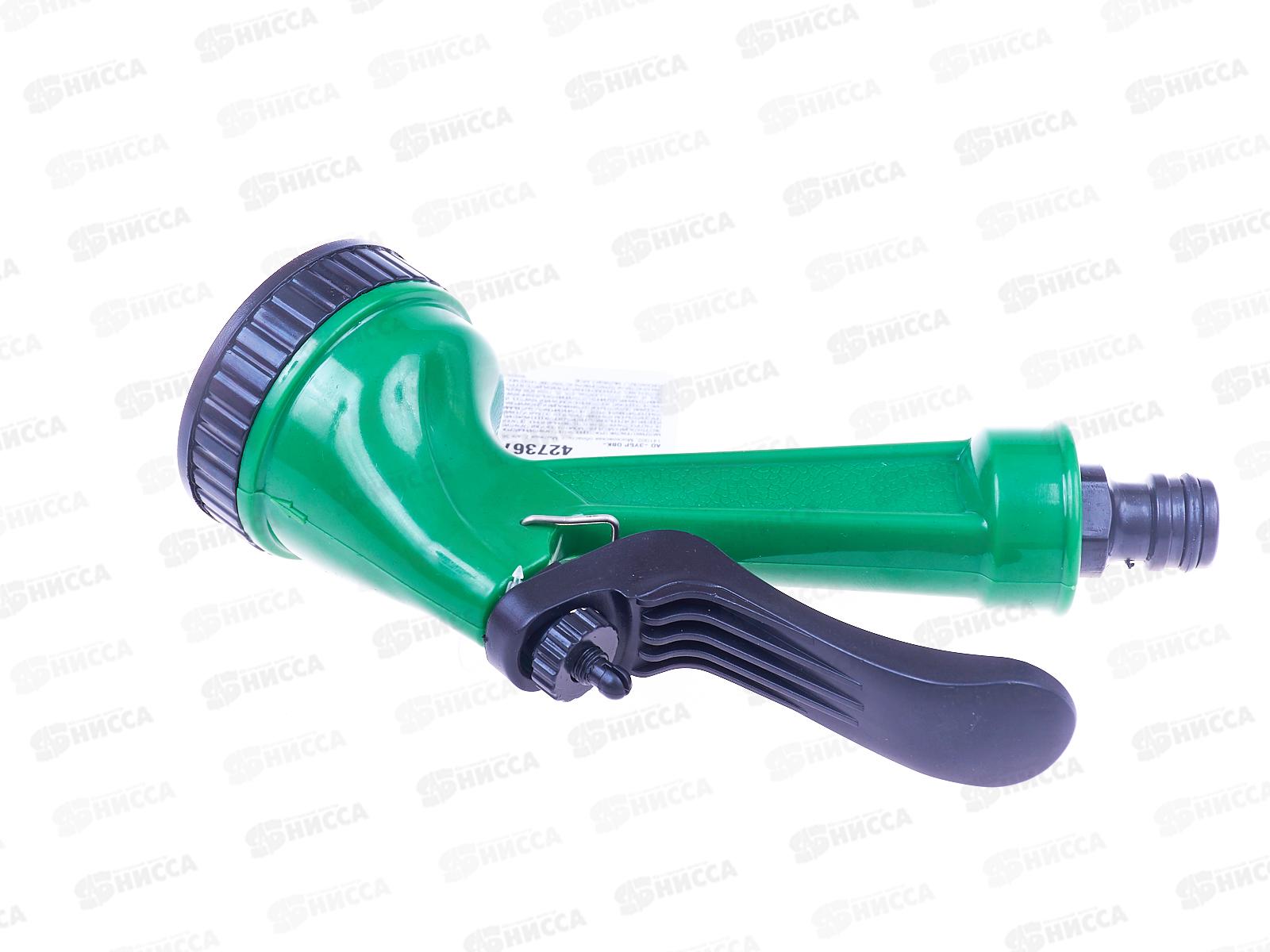 Пистолет поливочный Росток ПР-5, 5 режимов, курок сзади, 427367