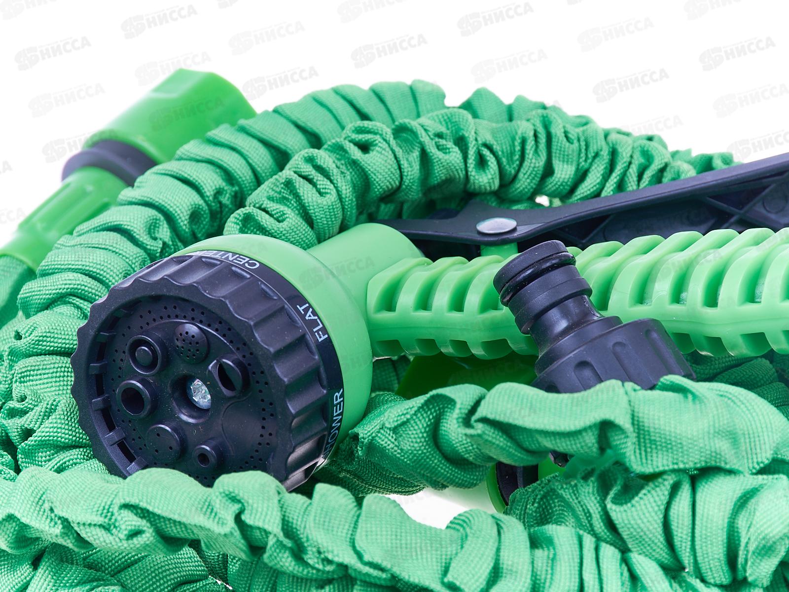 Шланг поливочный растягивающийся Росток P-15, 5-15м, 428498-15