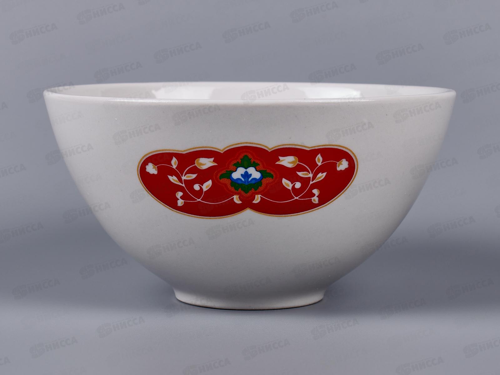 Пиала 550см3 Красная Пахта эконом *12  105732