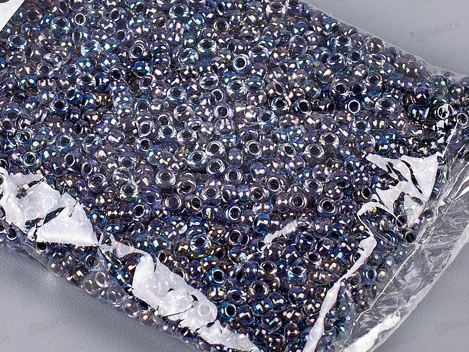 Бисер &quotGAMMA&quot A553 10/0 круглый,  50г, бензиновый, 2.3мм, 58549