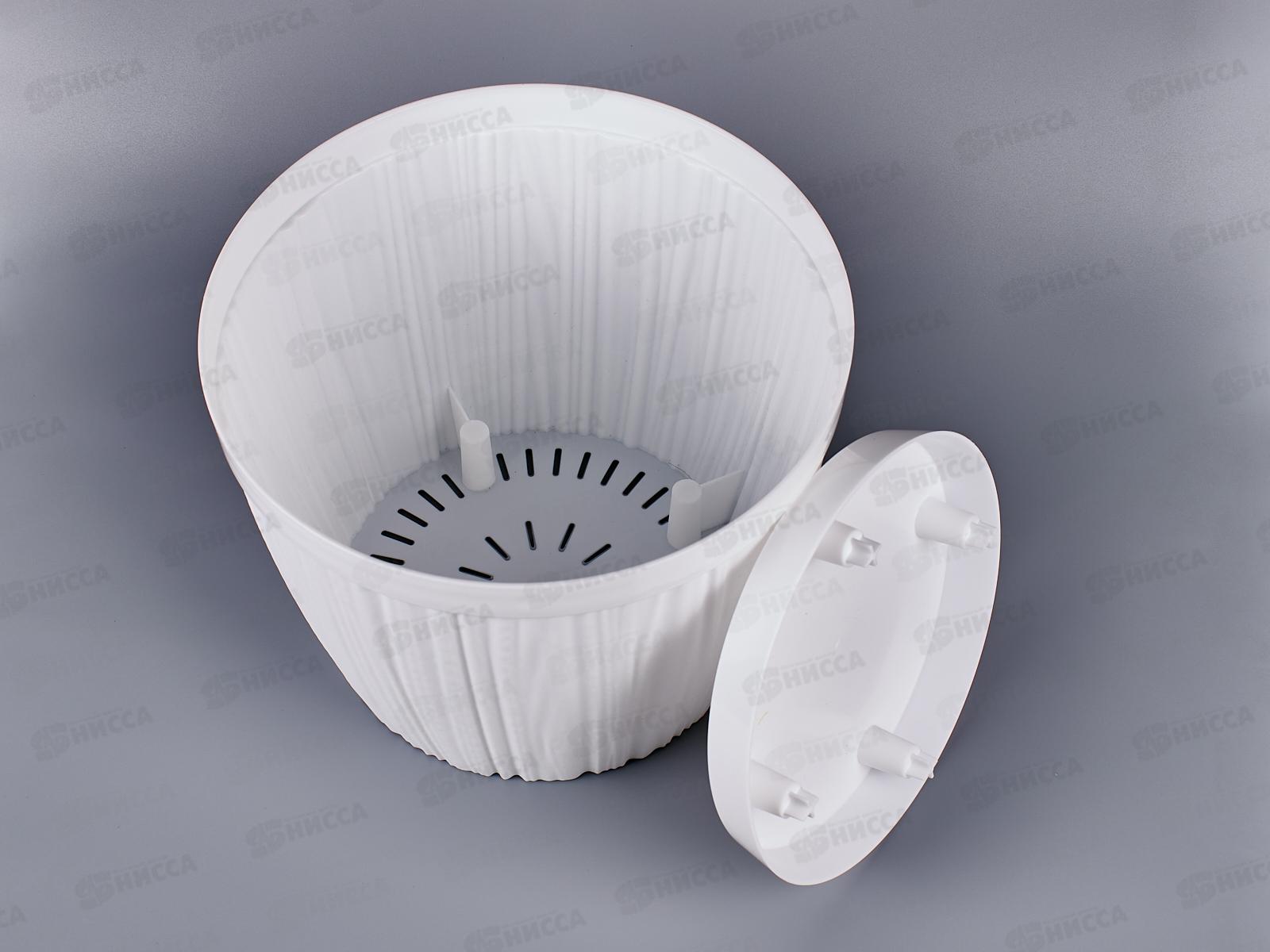 Горшок для цветов &quotBARCELONA&quot D270мм 9,6л Белый 623210006 *12