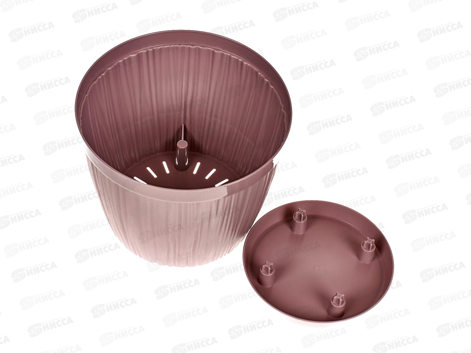 Горшок для цветов &quotBARCELONA&quot D155мм 1,8л Морозная слива 623010053 *16