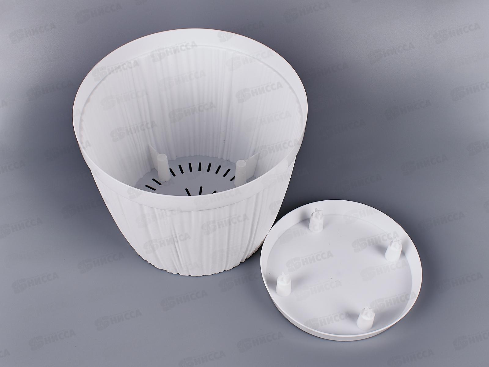 Горшок для цветов &quotBARCELONA&quot D240мм 6,5л Белый 623110006 *6