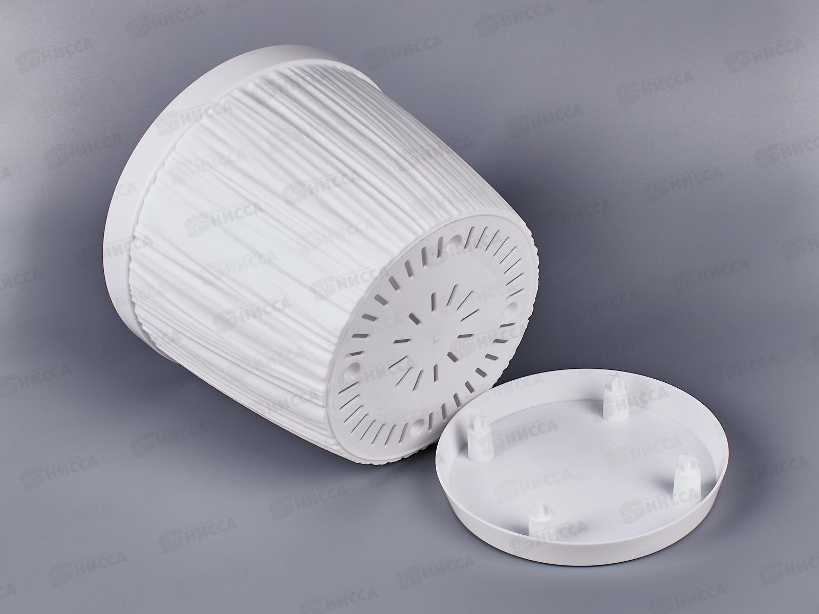 Горшок для цветов &quotBARCELONA&quot D240мм 6,5л Белый 623110006 *6