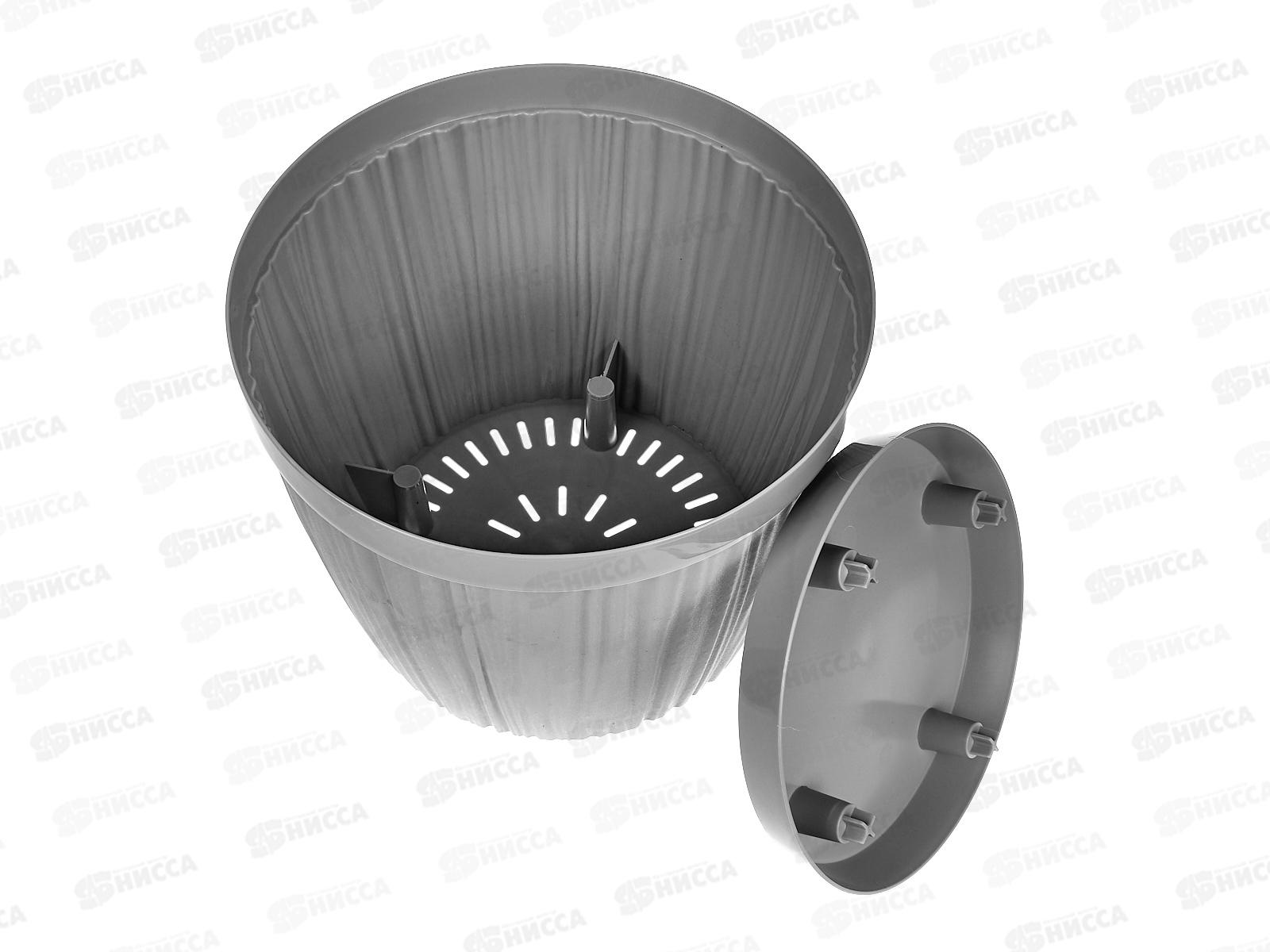 Горшок для цветов &quotBARCELONA&quot D240мм 6,5л Утренний туман 623110025 *6