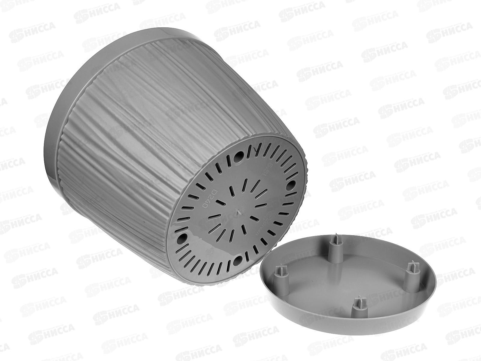 Горшок для цветов &quotBARCELONA&quot D240мм 6,5л Утренний туман 623110025 *6