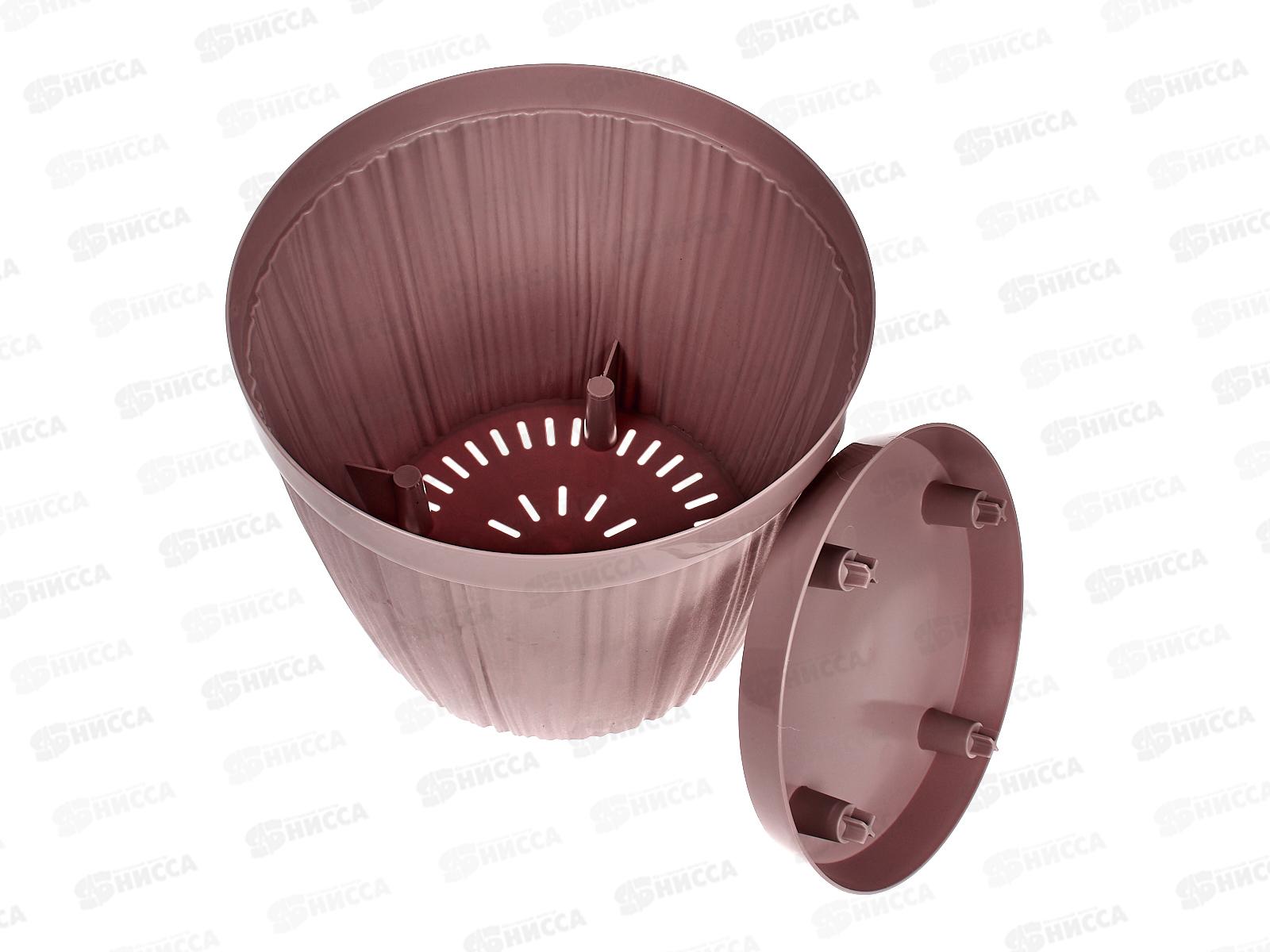 Горшок для цветов &quotBARCELONA&quot D240мм 6,5л Морозная слива 623110053 *6