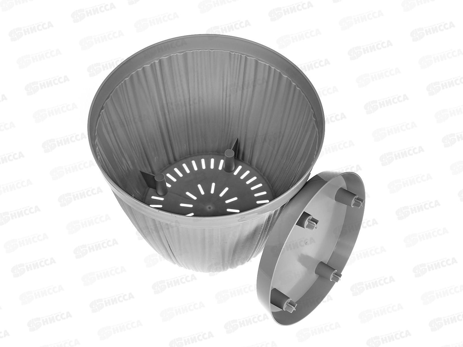 Горшок для цветов &quotBARCELONA&quot D270мм 9,6л Утренний туман 623210025 *12