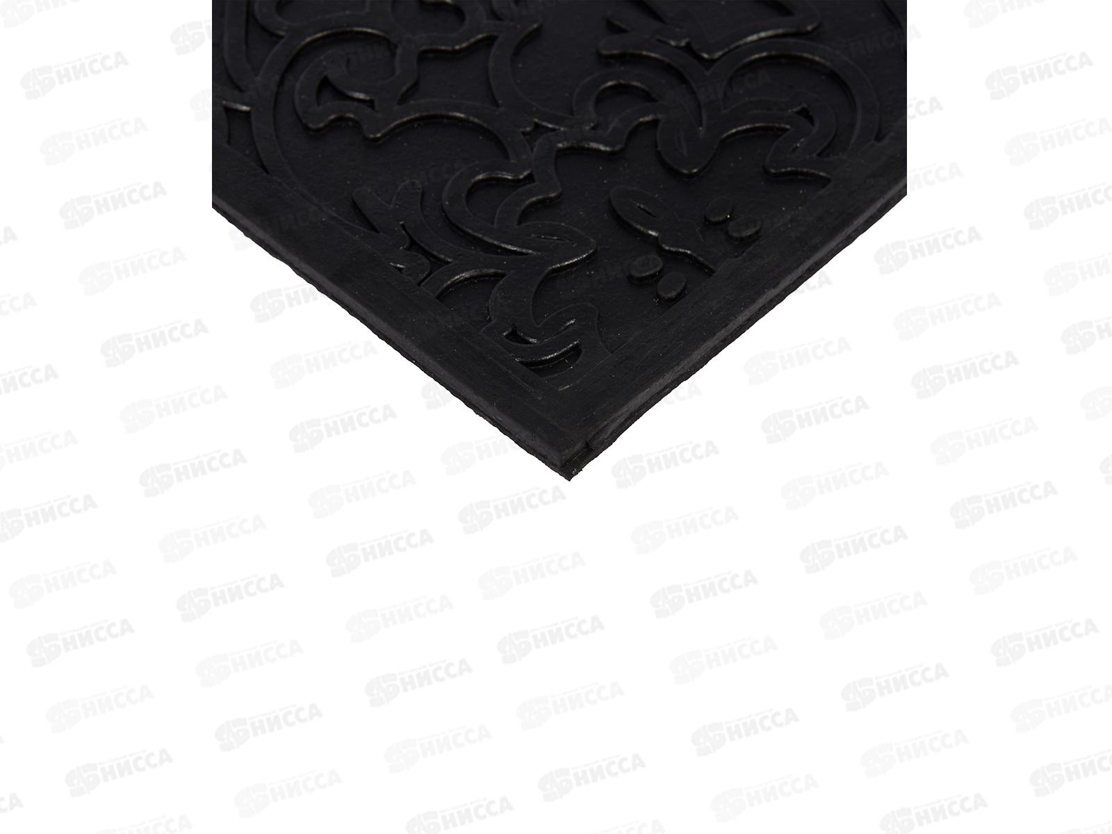 Коврик придверный &quotУзор&quot 35*60см черный Vortex 22461