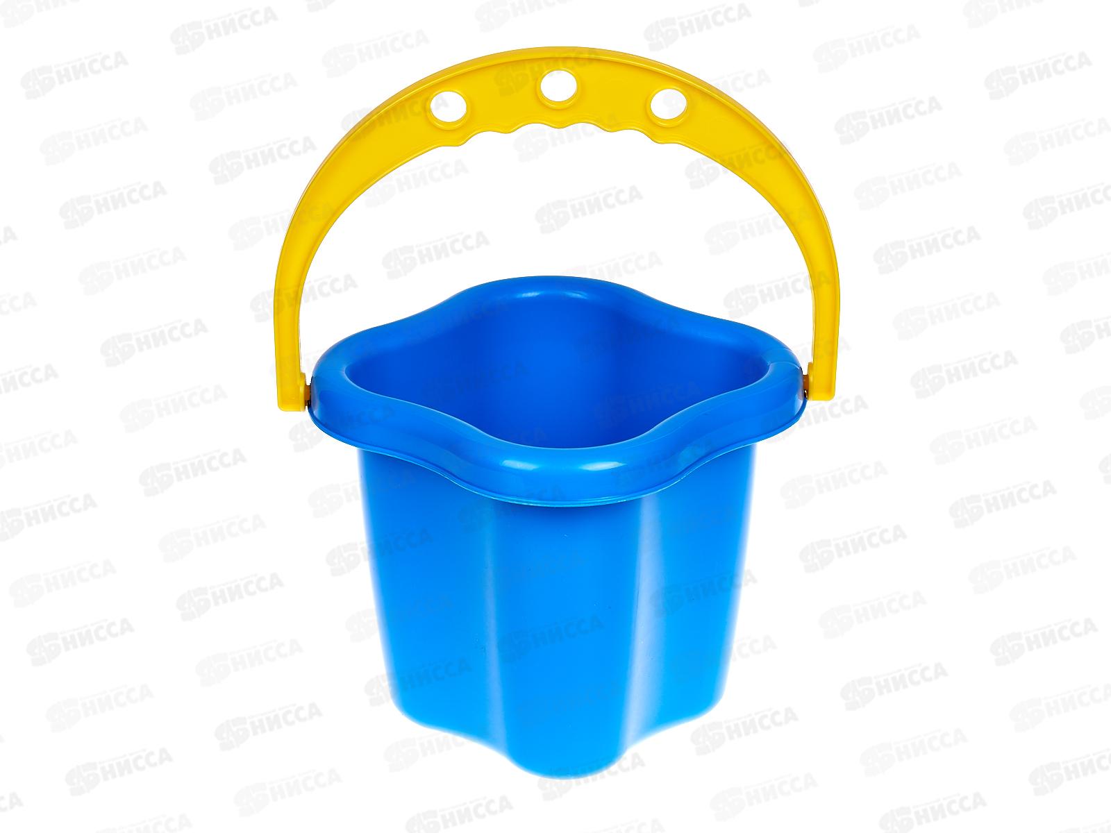 Набор песочный №8, И-1823, (ведро 0,8л+лопатка 13см+грабли 13см)