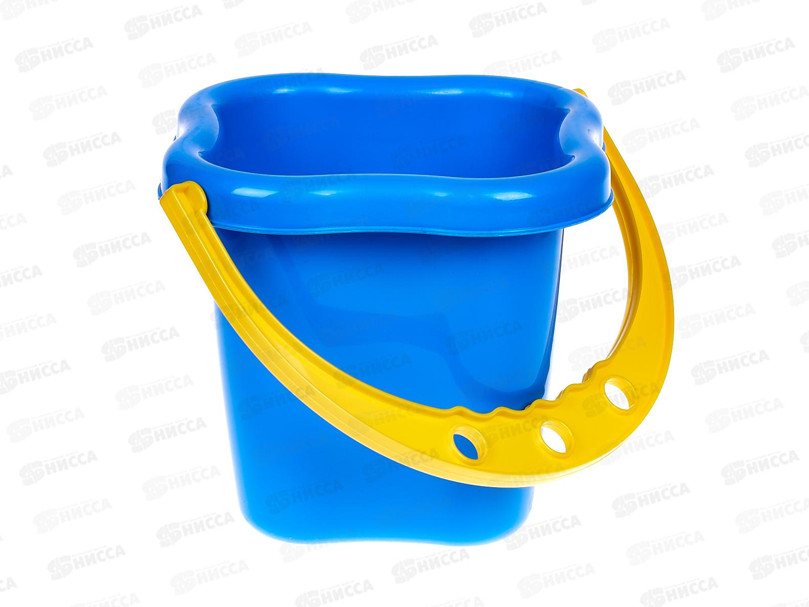 Набор песочный №8, И-1823, (ведро 0,8л+лопатка 13см+грабли 13см)