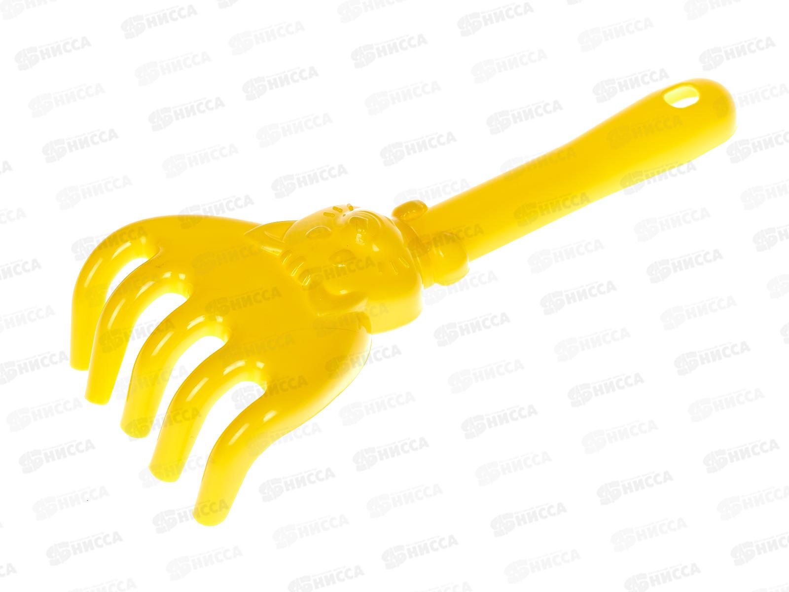 Набор песочный №8, И-1823, (ведро 0,8л+лопатка 13см+грабли 13см)