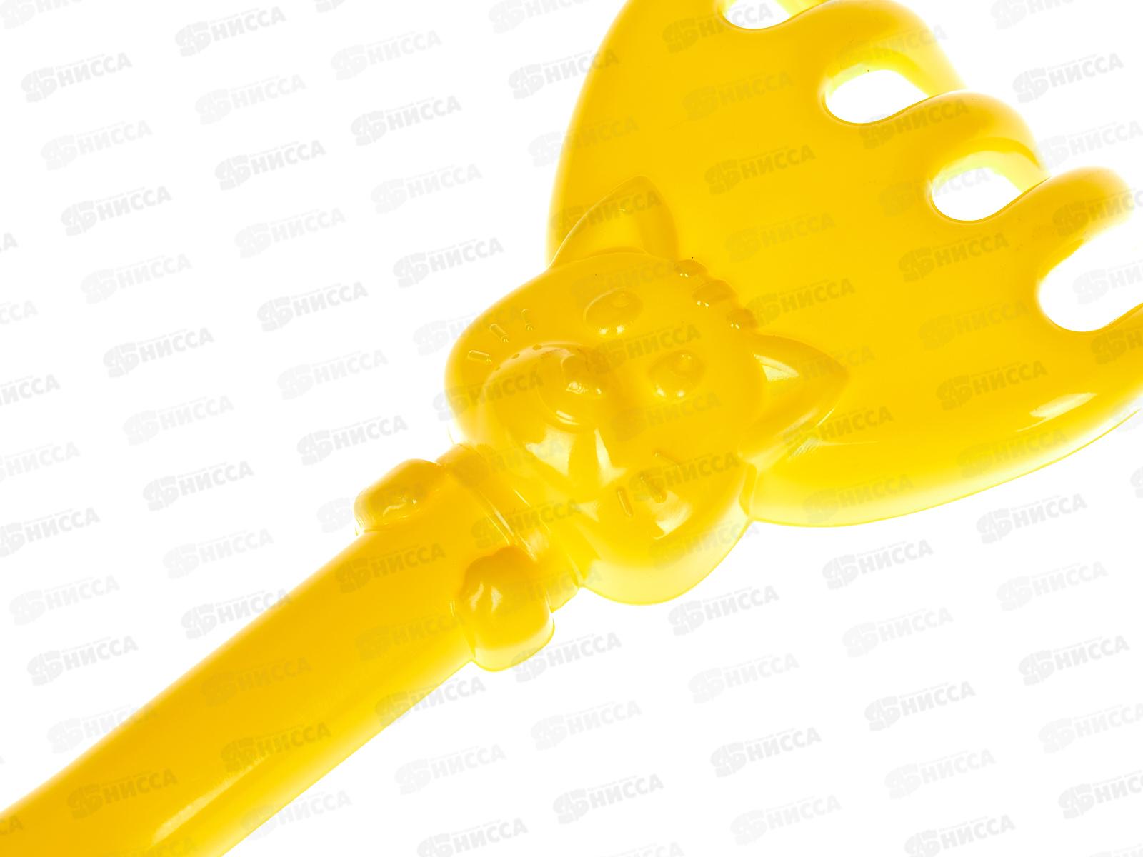 Набор песочный №8, И-1823, (ведро 0,8л+лопатка 13см+грабли 13см)