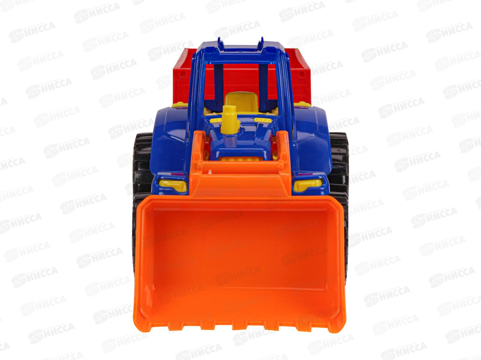 Трактор &quotИван&quot Бульдозер с бортовым прицепом Классический, И-2394  *12