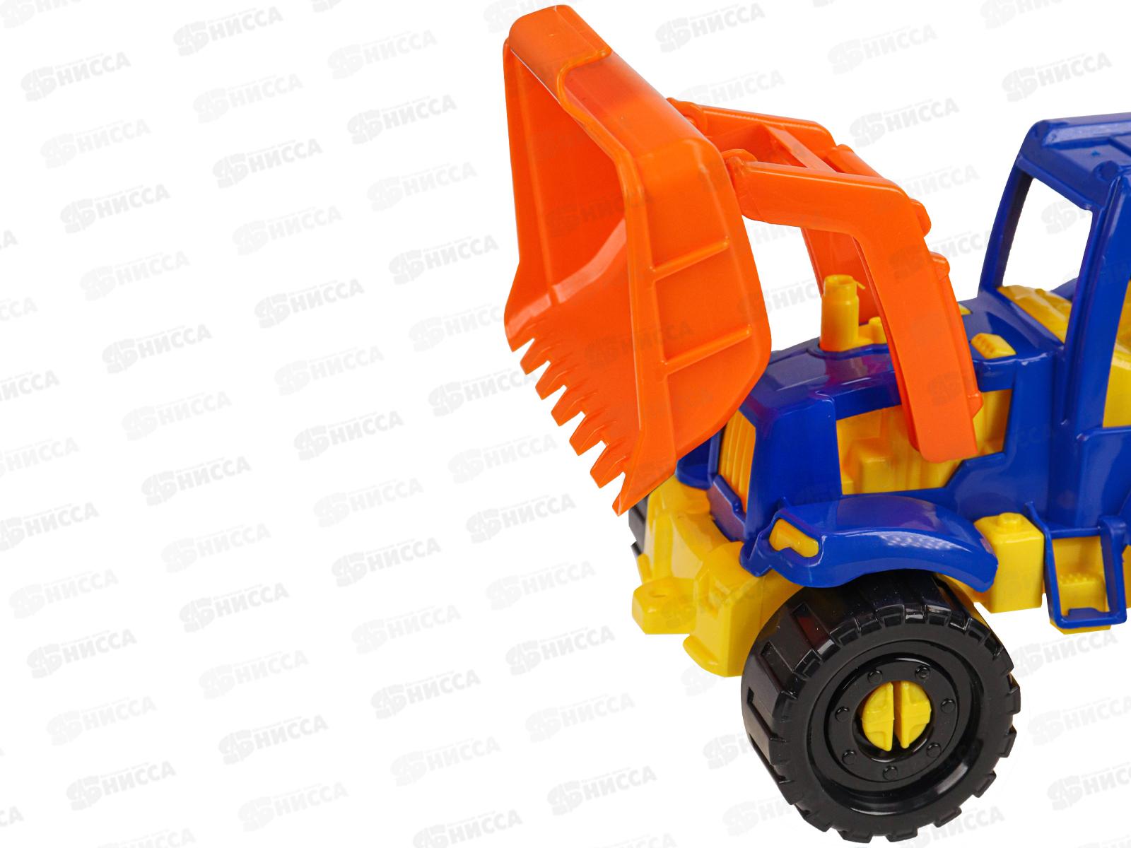 Трактор &quotИван&quot Бульдозер с бортовым прицепом Классический, И-2394  *12