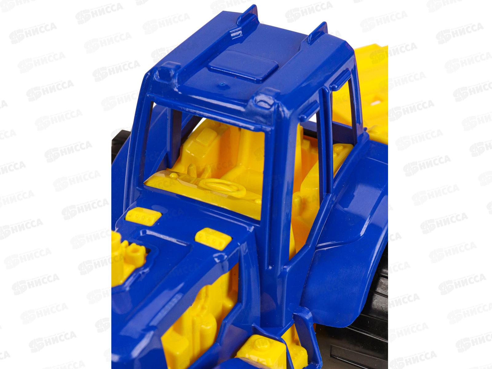 Трактор &quotИван&quot Бульдозер с бортовым прицепом Классический, И-2394  *12