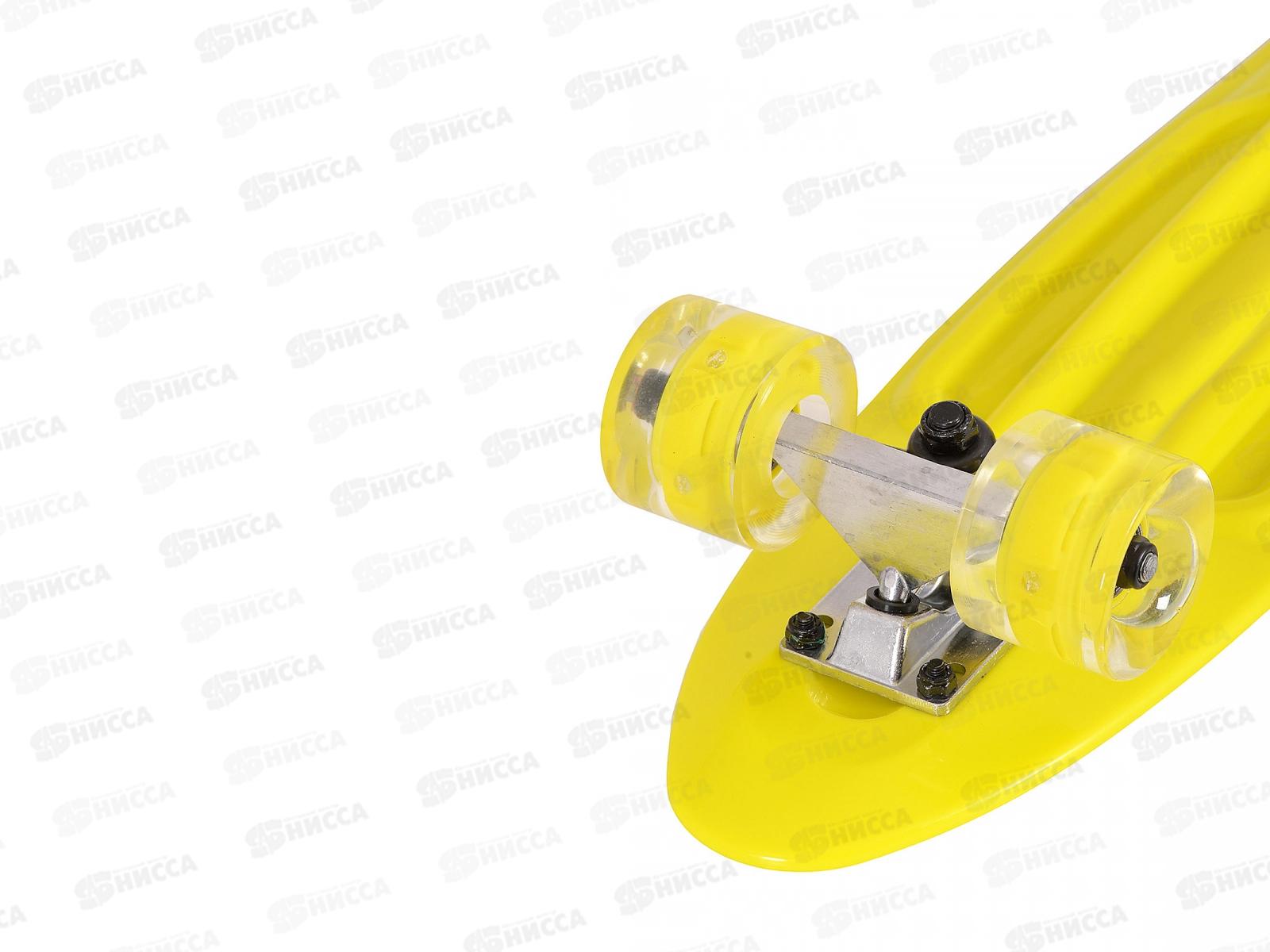 Скейт 56х15см TLS-401 green нагрузка 55 кг RUSH ACTION, 286885  гб