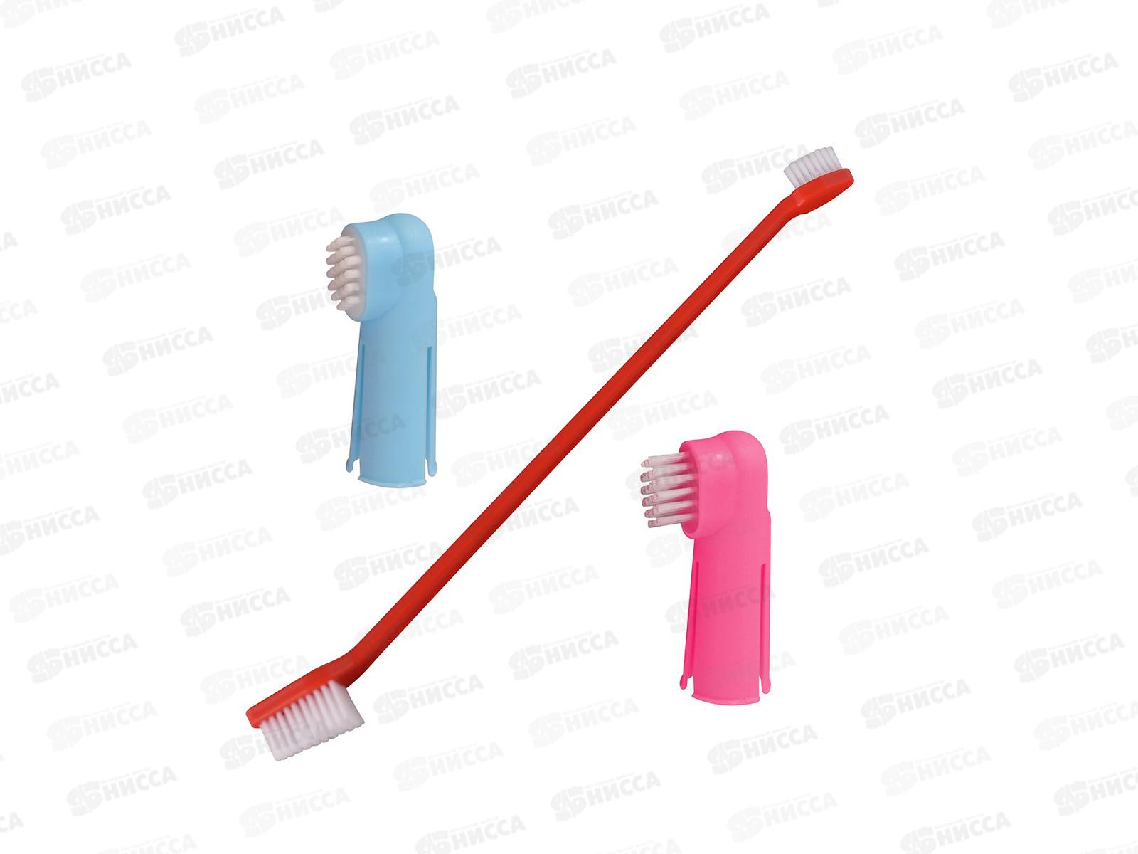 Набор зубных щеток для собак Чистые зубки VL40-117 *12