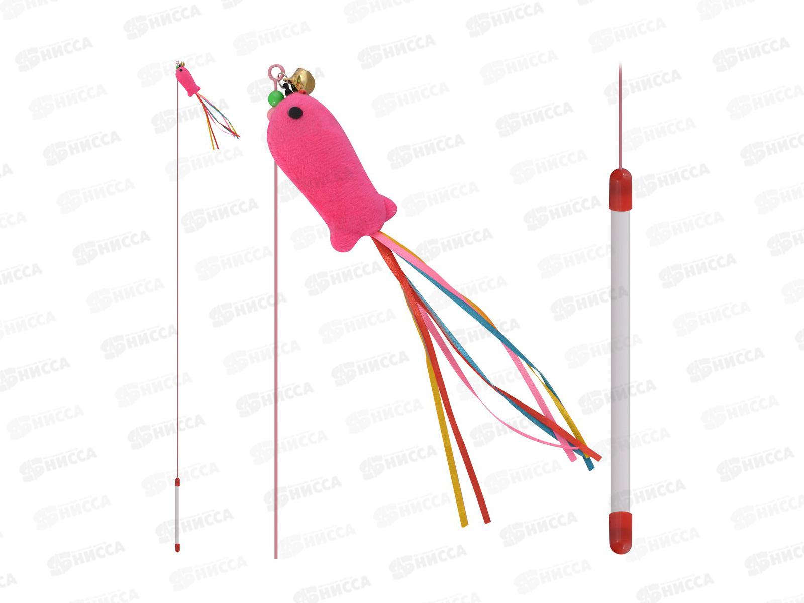 Игрушка-удочка для животных Рыбка VL40-105 *12