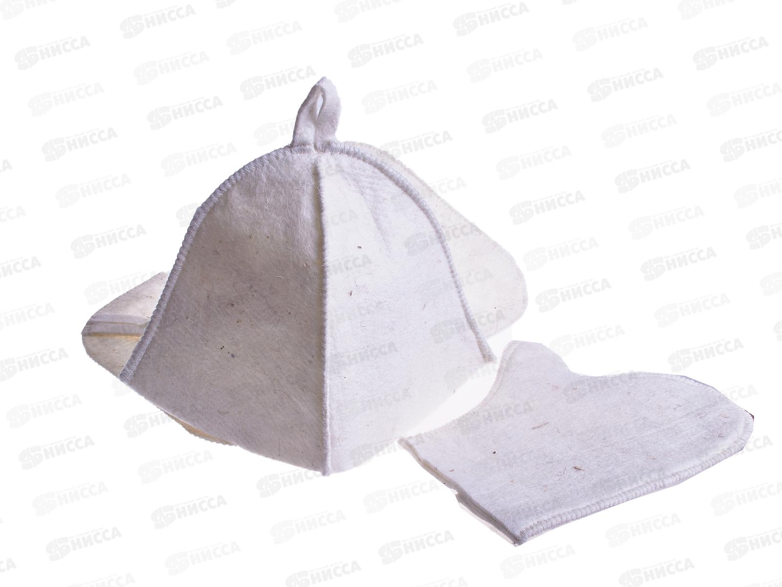 Набор из 3-х предметов  &quotКлассика&quot(шап,ковр,рук.) &quotБанная линия&quot 11-363