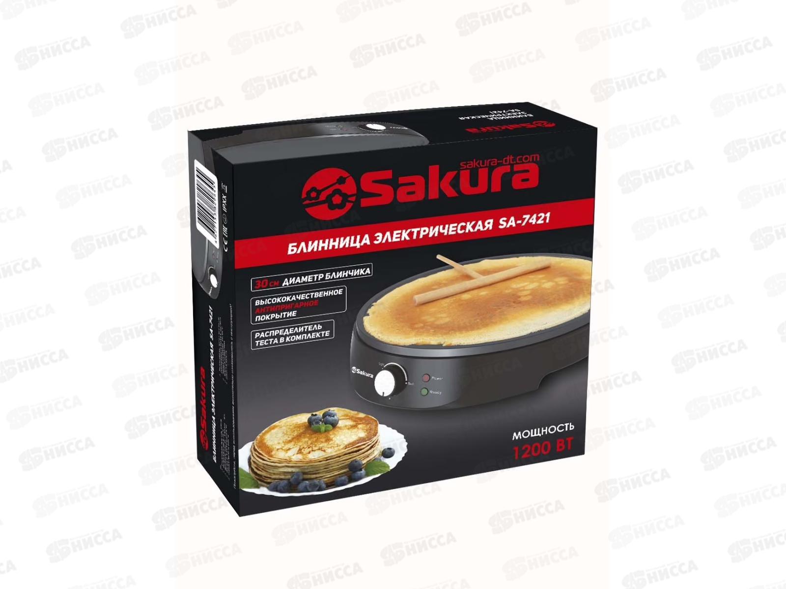 Блинница электрическая SA-7421 1200Вт