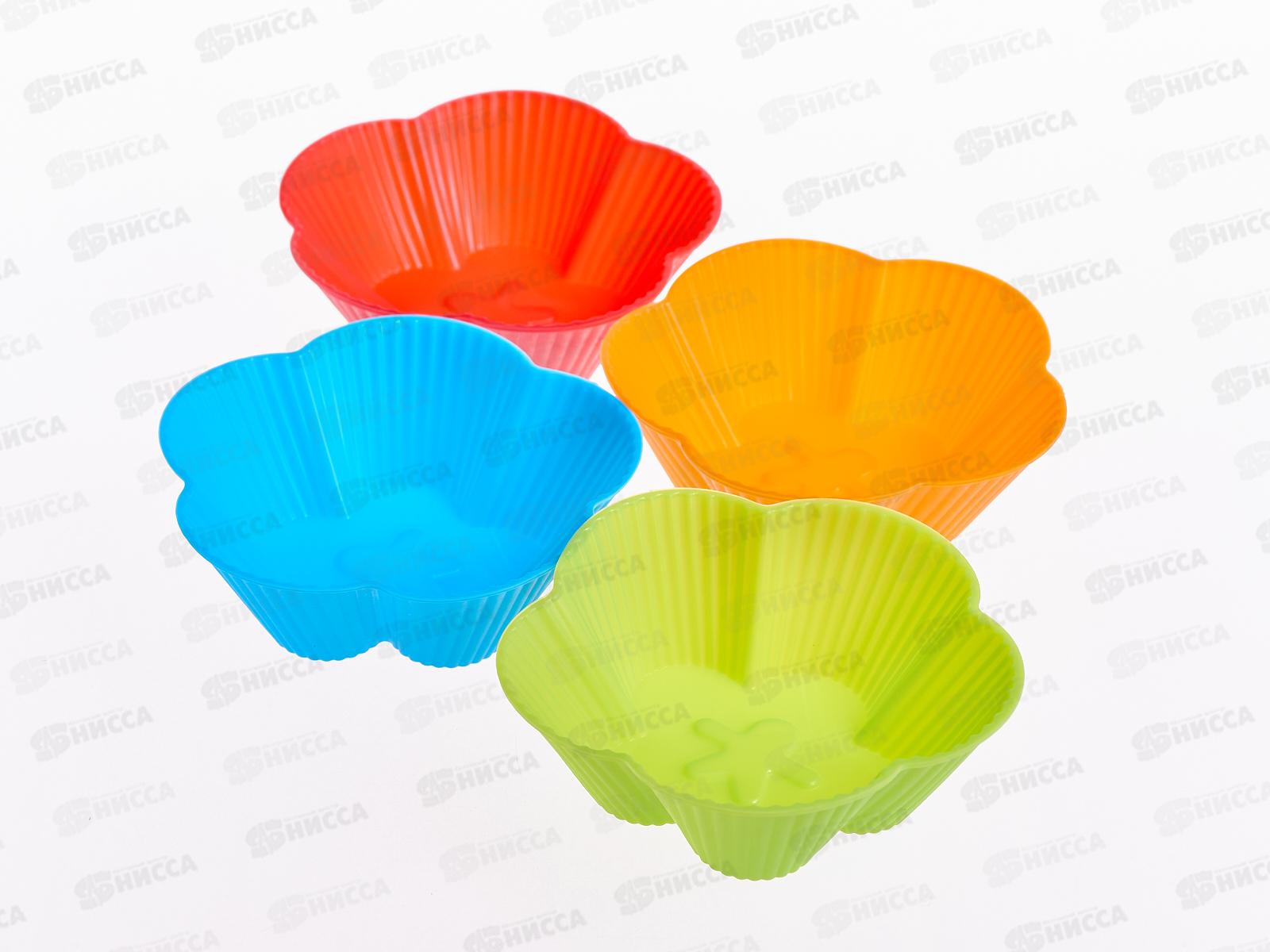 Форма  для выпечки 12шт силиконовая  звездочки (030056}  Ж