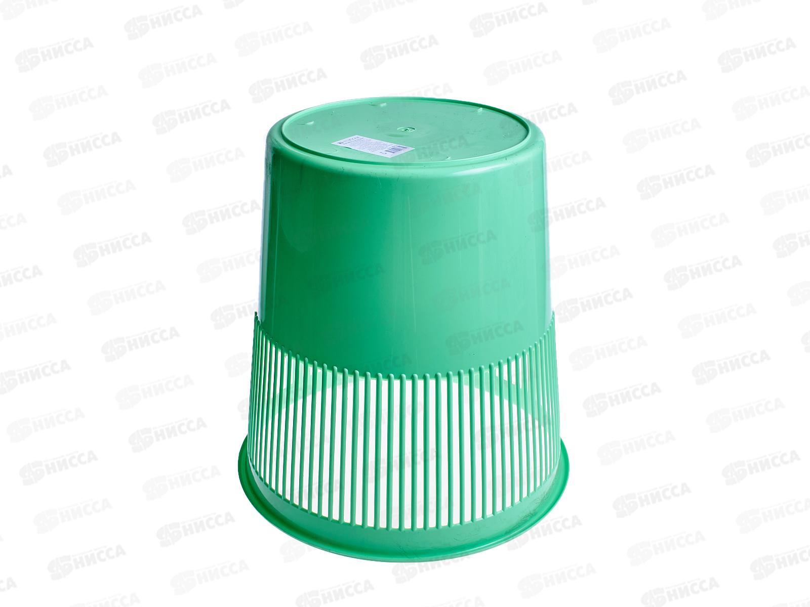 Корзина д/бумаг пласт. 12л, салатовый TZ11824-17