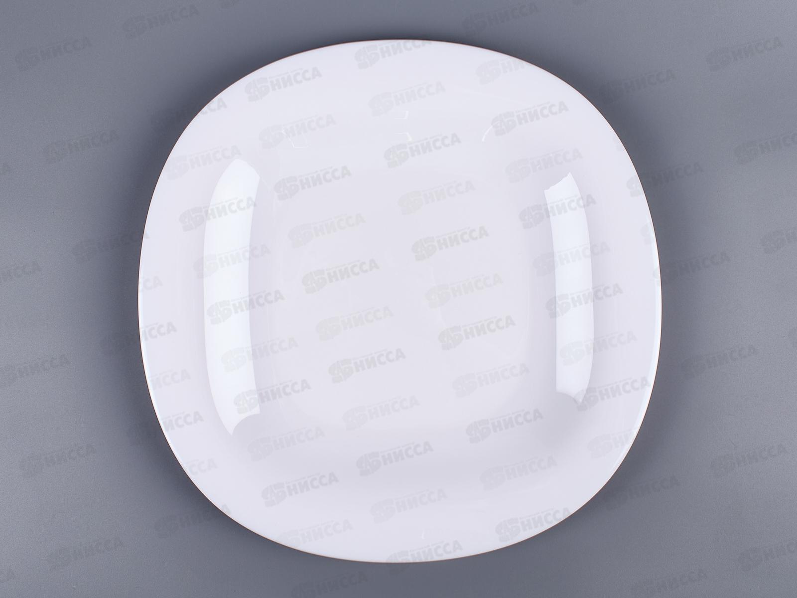 Тарелка Карин обеденная Белый 27см H5604