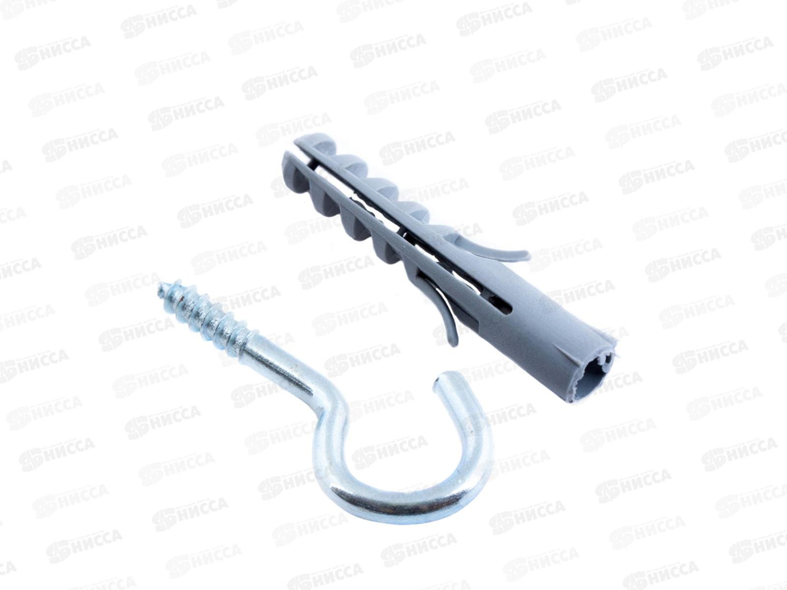 Шуруп-кольцо с дюбелем 10 мм (2шт)  *40