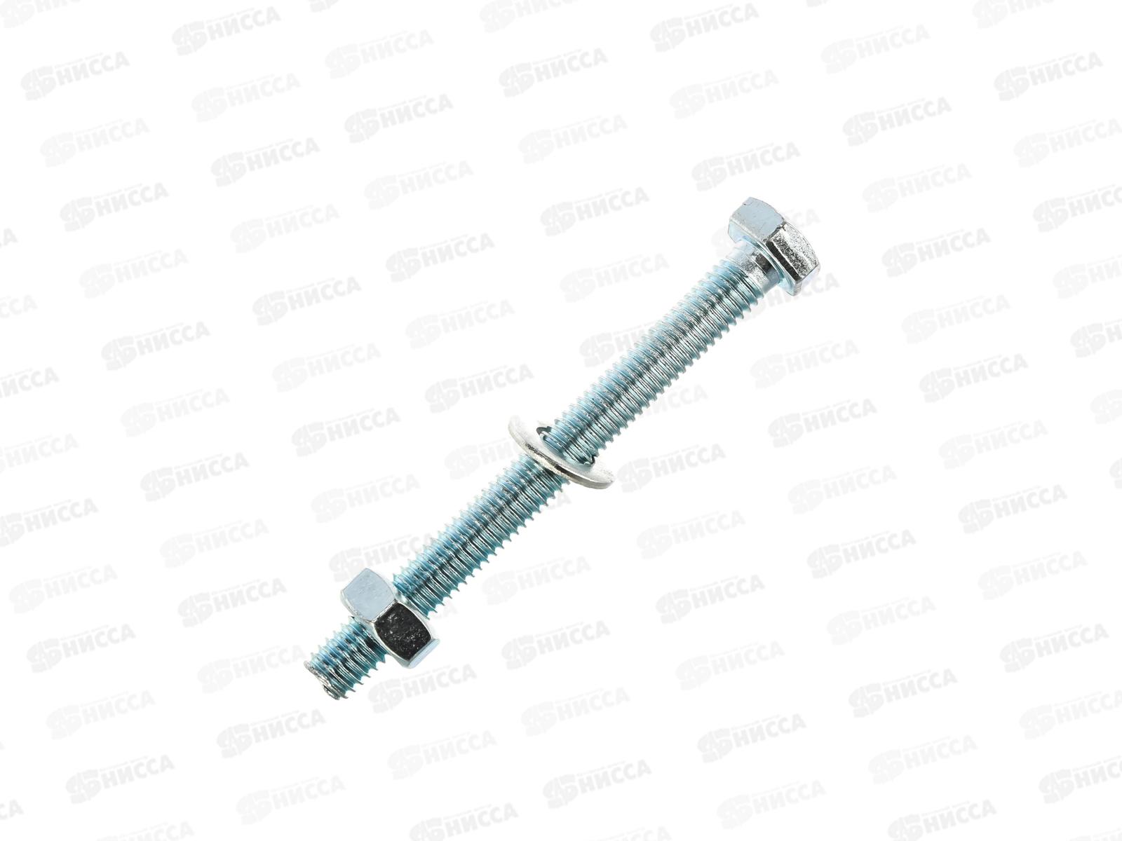 Болты DIN 933 М 6x60 с гайками и шайбами (белый цинк 4шт)  *40