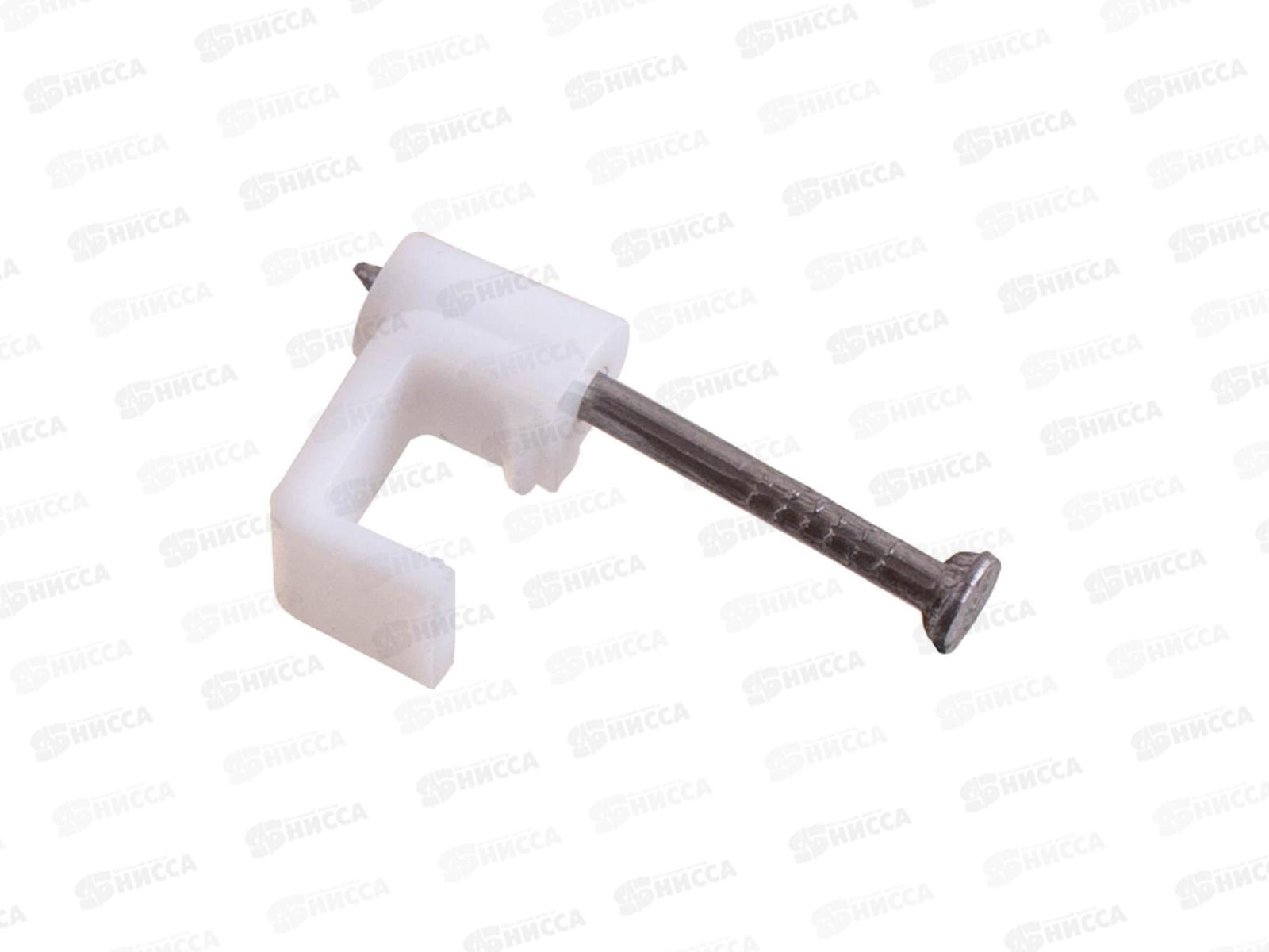 Скоба для электрокабеля  5 плоск (50шт)  *60