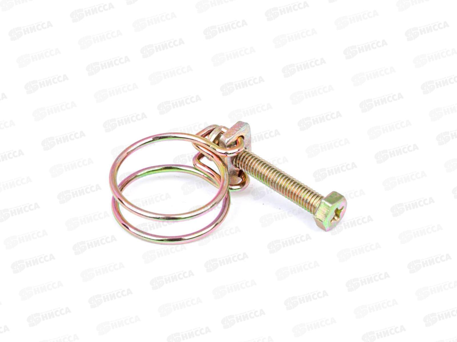 Хомут проволочный 15-18мм (цинк 2шт)   *40