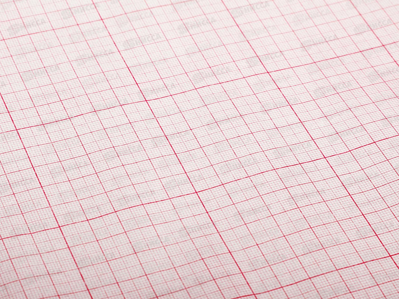 Бумага миллиметровая А2 СБ красная *100