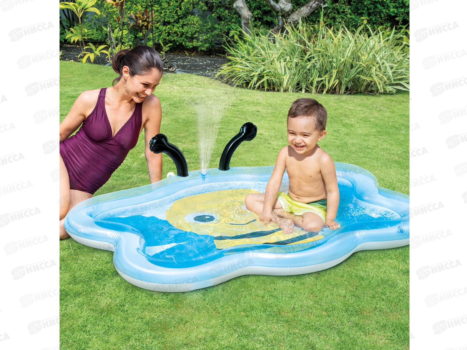 Бассейн 58434 (127*102*28см) Пчелка от 2-х лет INTEX