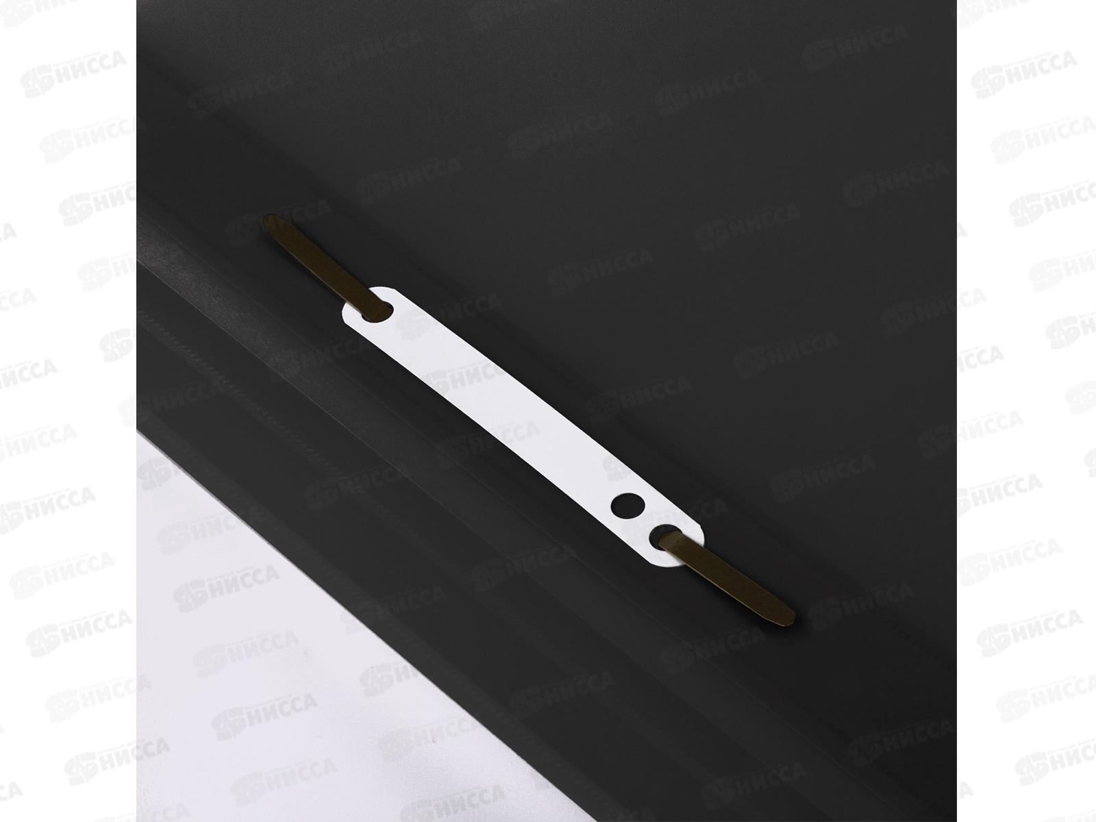 Скоросшиватель пластиковый BRAU А4 черный 220382