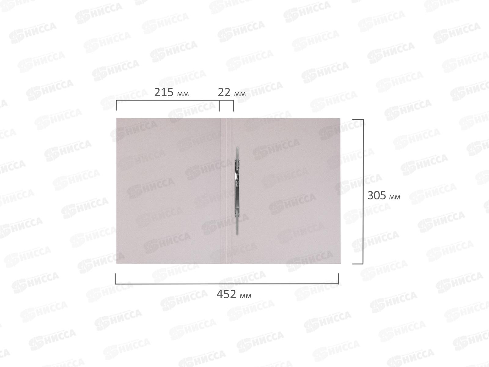 Скоросшиватель BRAU P360, желтый 121520*25/200