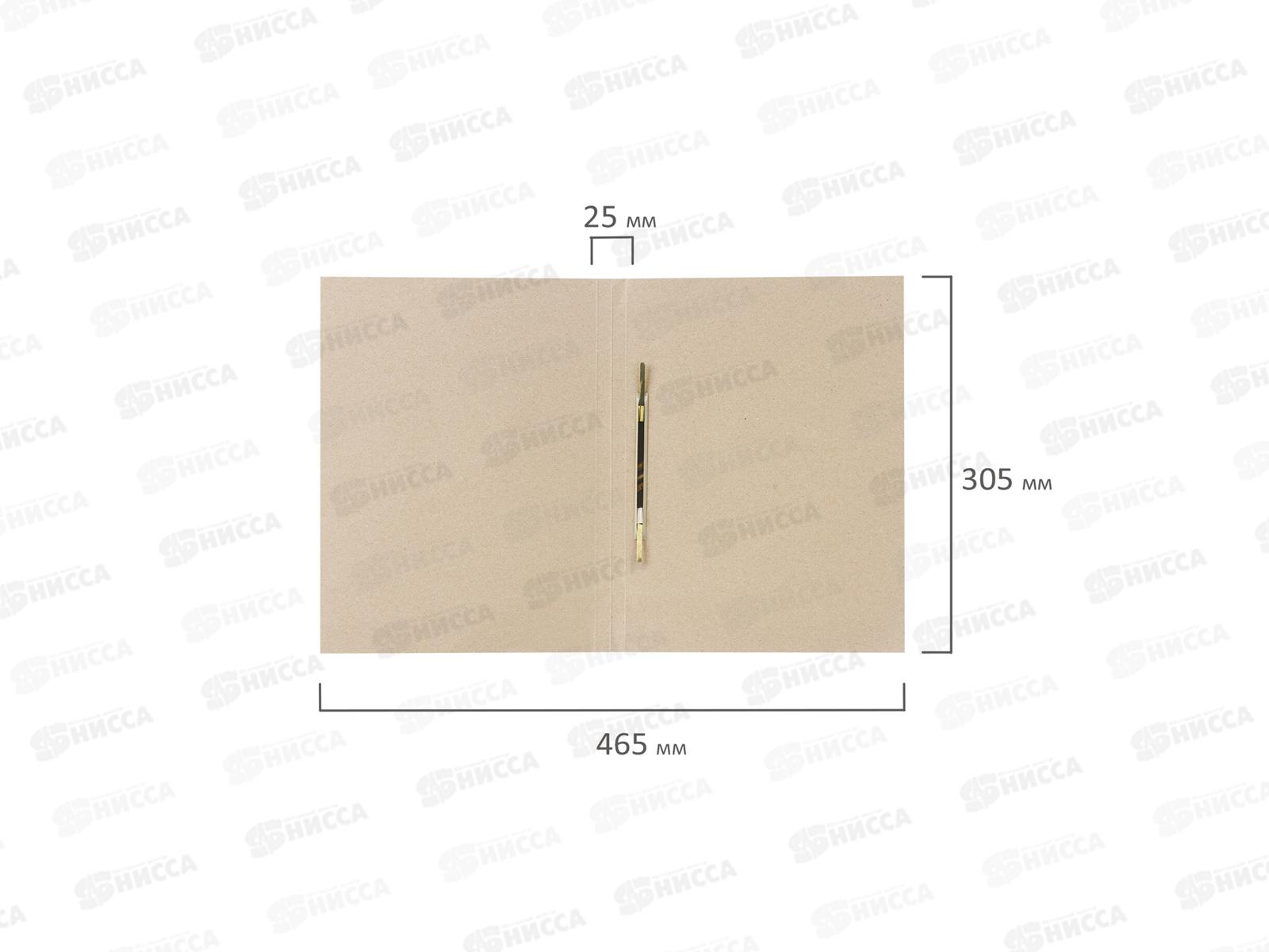 Скоросшиватель BRAU P300, белый 122736*25/200