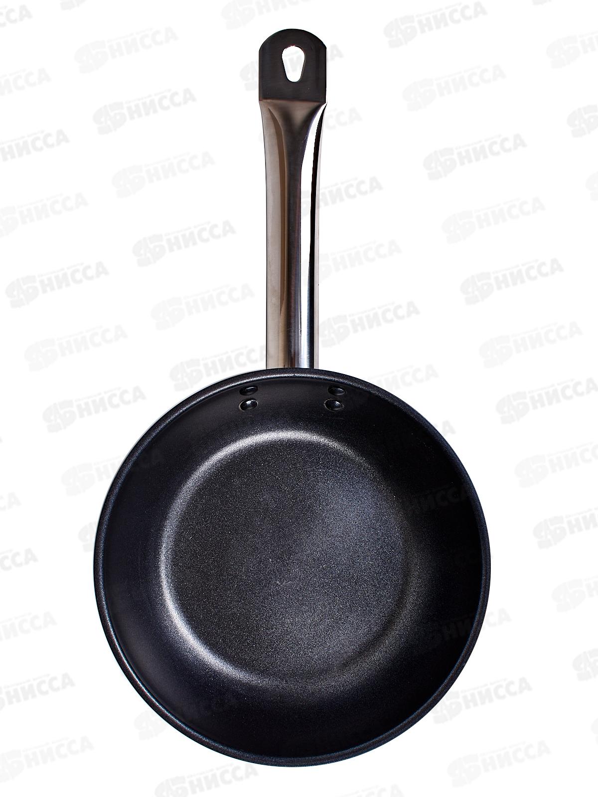 Сковорода 20см без крышки (общепит) корпус 06,мм индукционное дно КТ-ОБ-СA-20