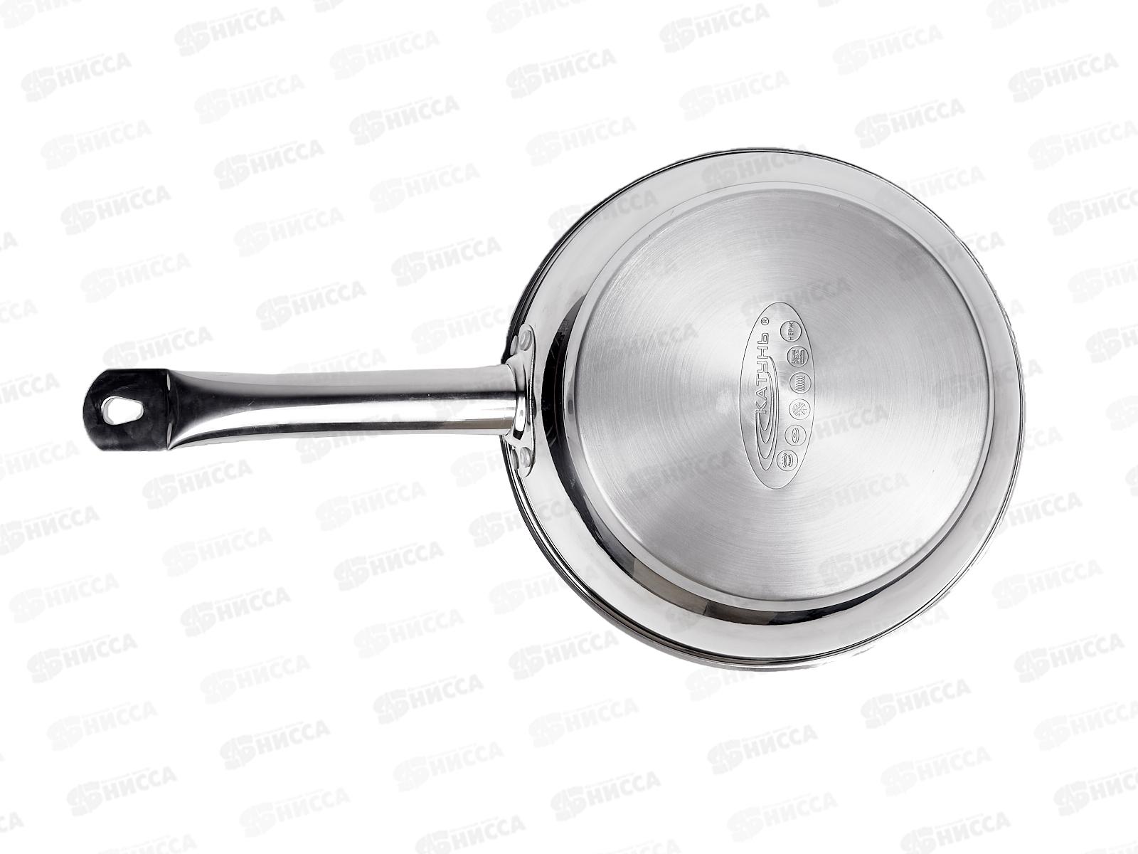 Сковорода 22см без крышки (общепит) корпус 06,мм индукционное дно КТ-ОБ-СA-22