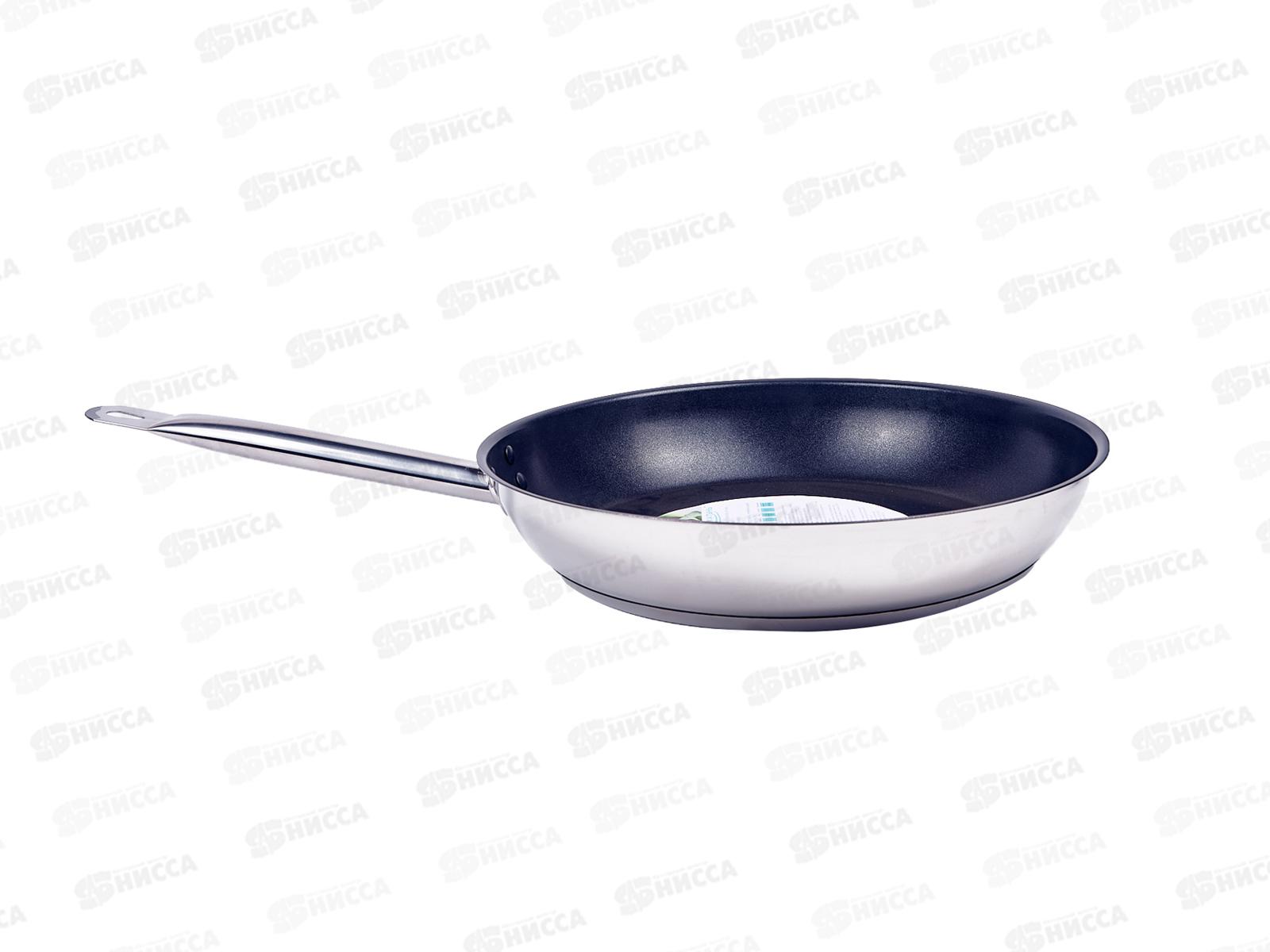 Сковорода 30см без крышки (общепит) корпус 06,мм индукционное дно КТ-ОБ-СA-30