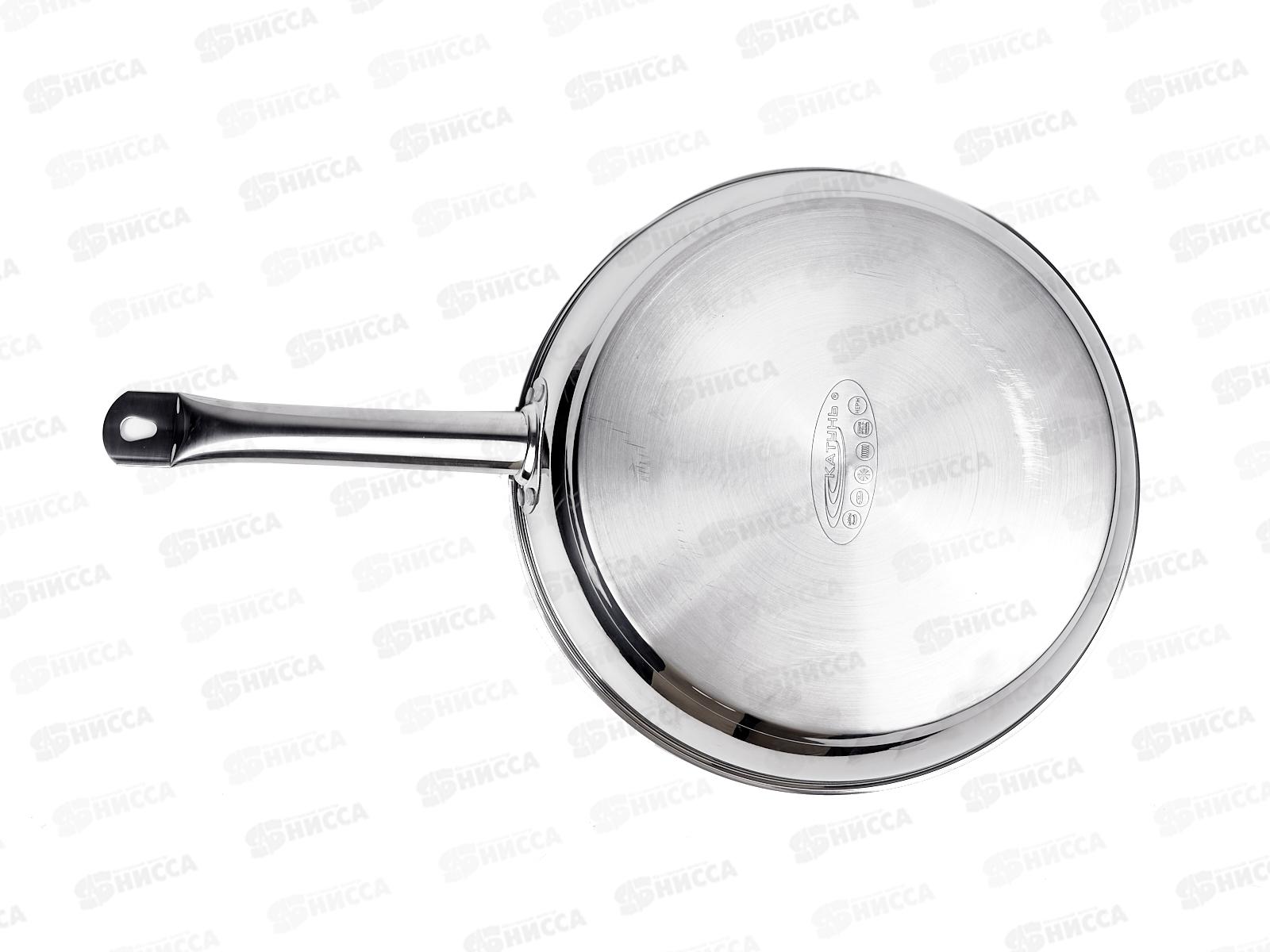 Сковорода 30см без крышки (общепит) корпус 06,мм индукционное дно КТ-ОБ-СA-30