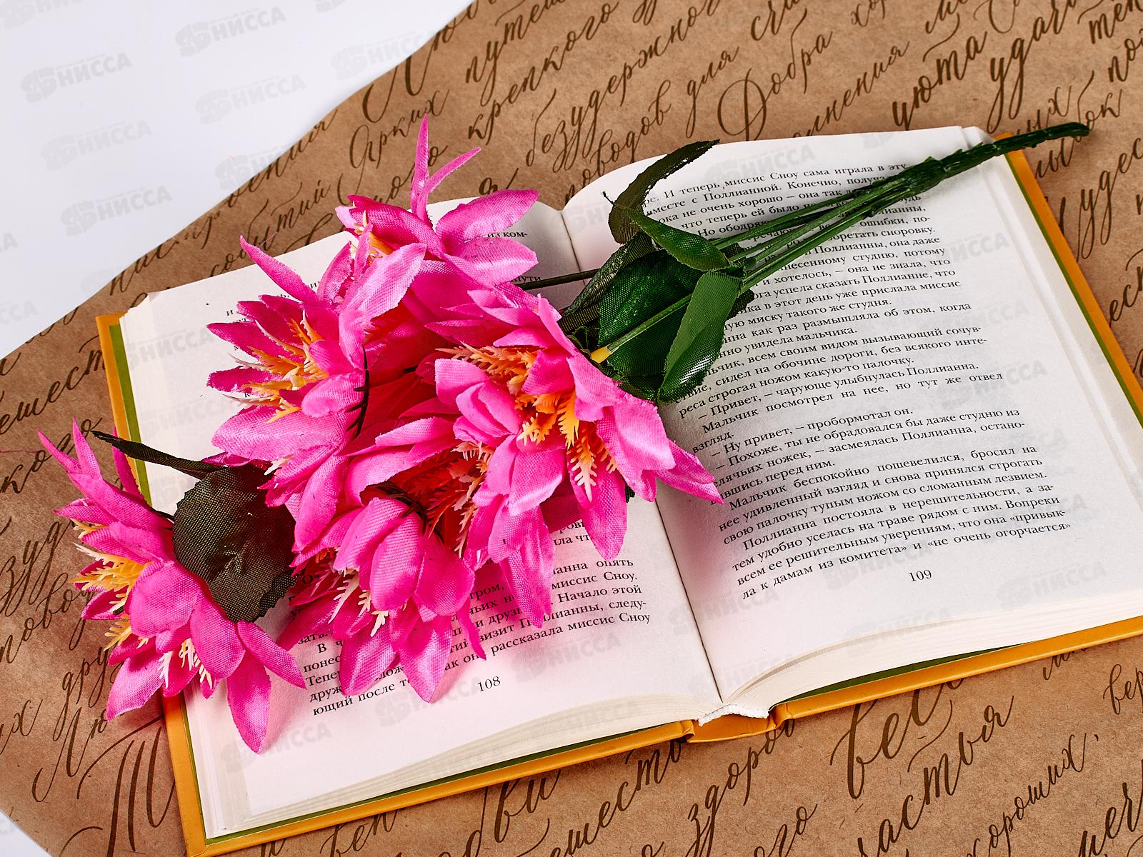 Букет астр 6голов 45см микс №52 *2/20