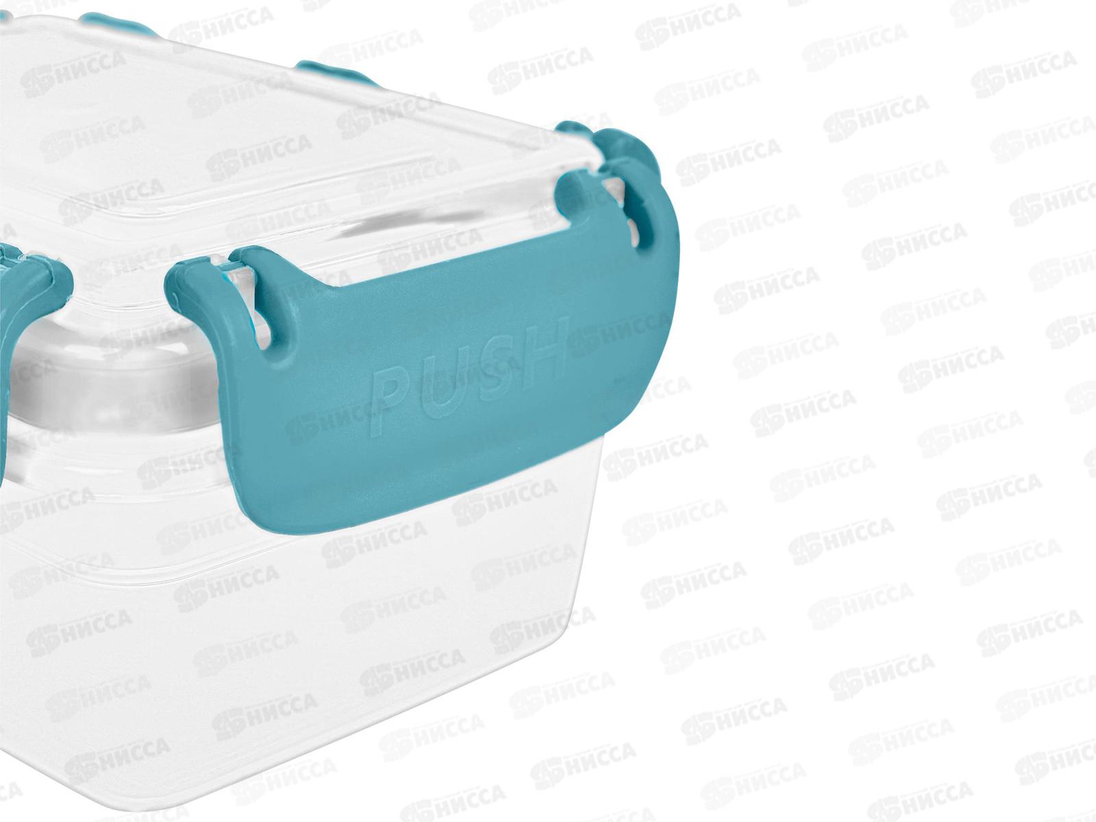 Контейнер 2,6л BERGEN с защелками в ассортименте РТ1047*10