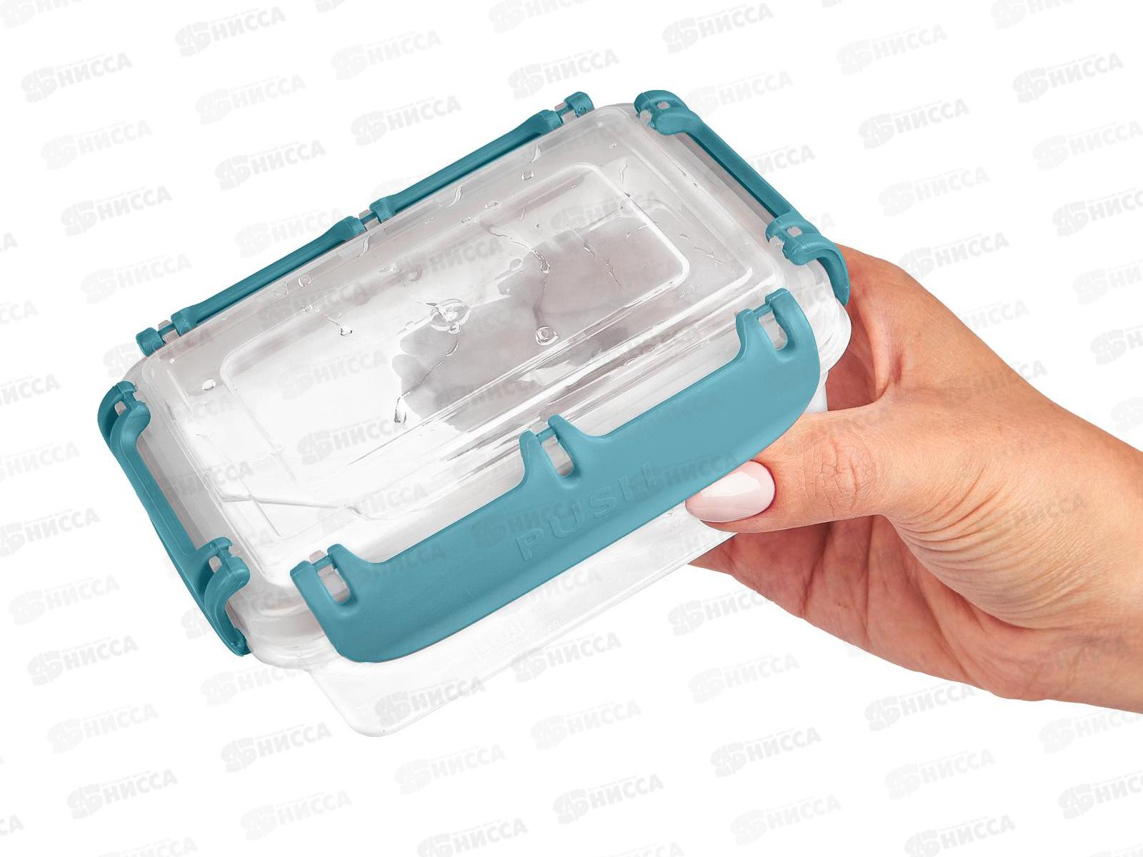 Контейнер 2,6л BERGEN с защелками в ассортименте РТ1047*10