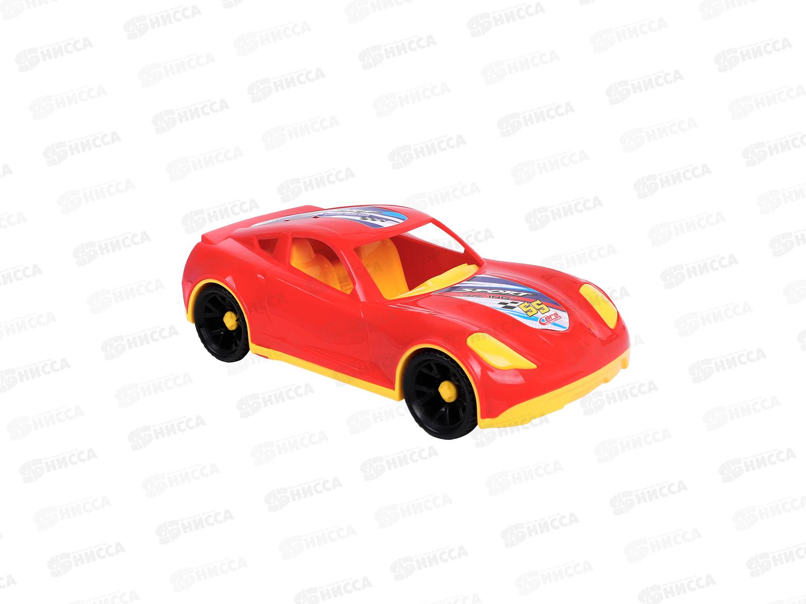 Машина Turbo &quotV&quot красная 18,5см, И-5850  *30