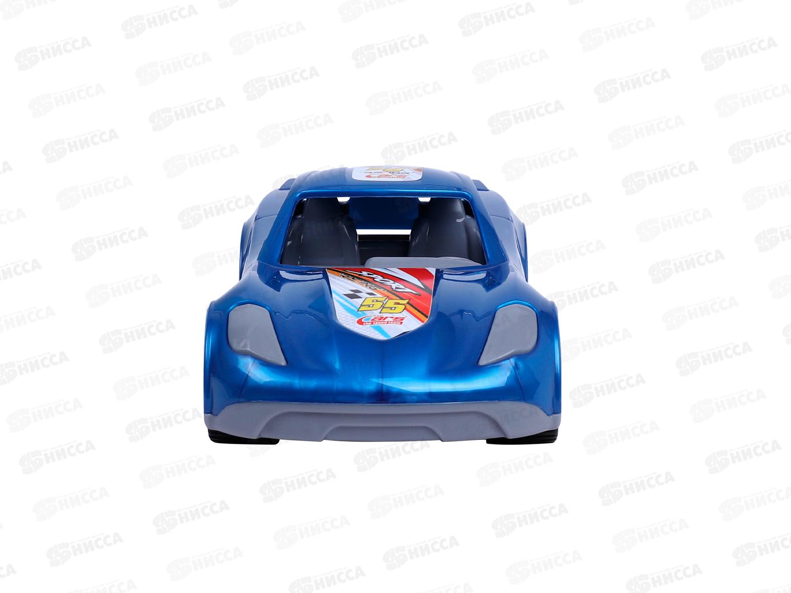 Машина Turbo &quotV&quot синий металлик 18,5см, И-5846  *30