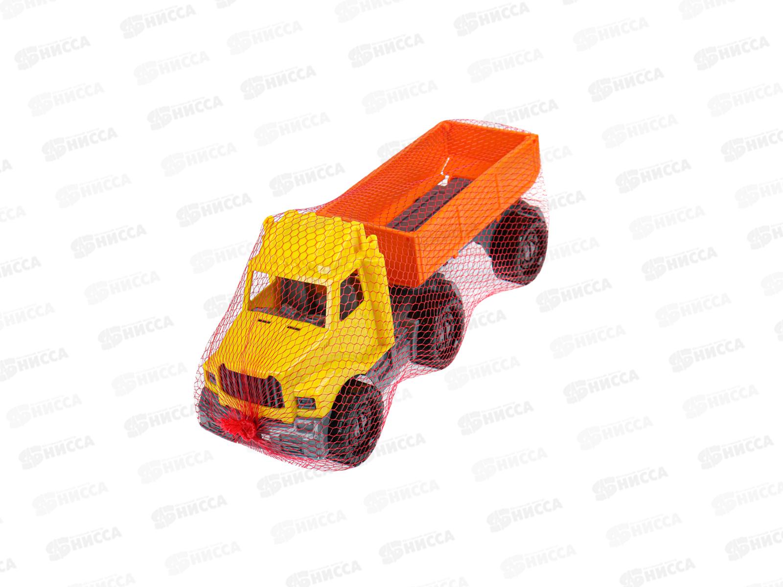 Машинка Тягач &quotБизон&quot бортовой с прицепом Строительный, И-5115 *20